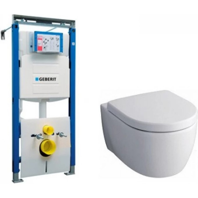 Комплект GEBERIT DUOFIX UP320 111.362.00.5 с подвесным унитазом ICON RIMFREE F204060000 с сиденьем микролифт F574130000 111.362.00.53 Комплект GEBERIT DUOFIX UP320 111.362.00.5 с подвесным унитазом ICON RIMFREE F204060000 с сиденьем микролифт F574130000 111.362.00.53
