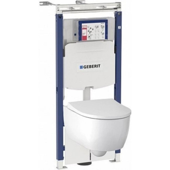 Комплект GEBERIT ICON 111.362.00.5 с подвесным унитазом ICON безободковый 204060000 и крышкой-сиденьем микролифтом ICON 574130000 111.362.00.5-20406 Комплект GEBERIT ICON 111.362.00.5 с подвесным унитазом ICON безободковый 204060000 и крышкой-сиденьем микролифтом ICON 574130000 111.362.00.5-20406