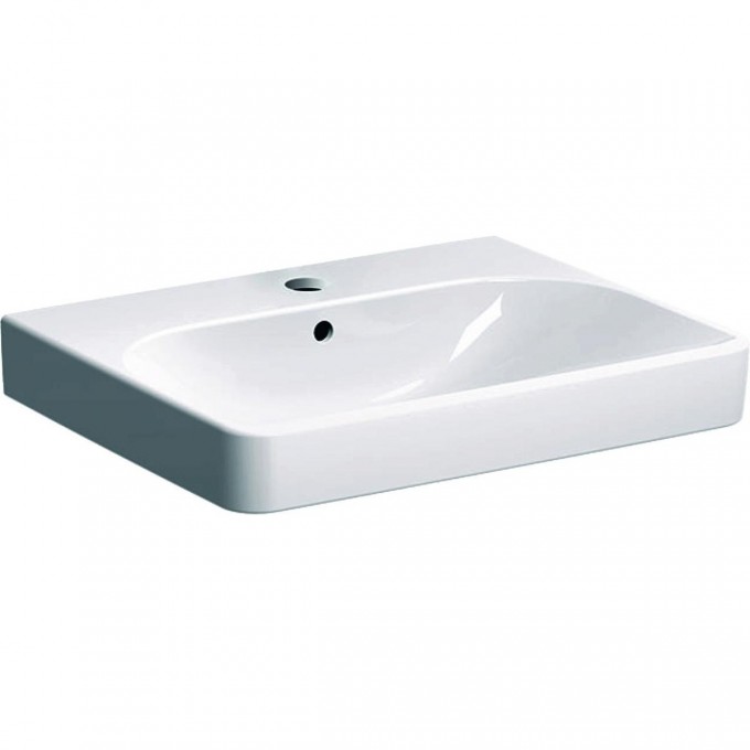 Раковина GEBERIT SMYLE SQUARE 48x60 500.229.01.1 Раковина GEBERIT SMYLE SQUARE 48x60 500.229.01.1