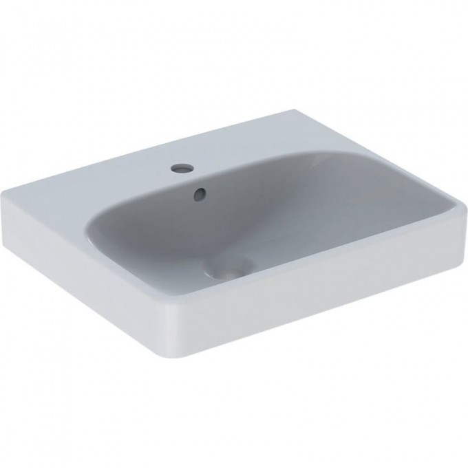 Раковина подвесная GEBERIT SMYLE SQUARE 500.256.01.1 Раковина подвесная GEBERIT SMYLE SQUARE 500.256.01.1