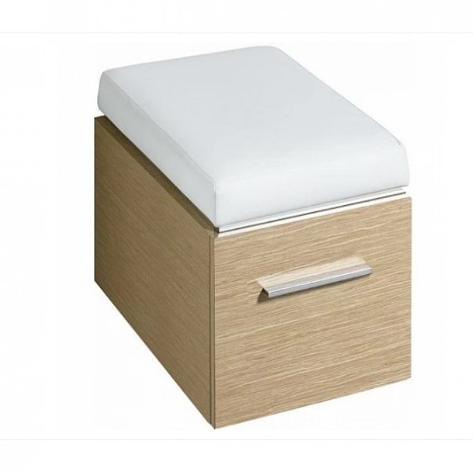 Шкафчик с подушкой GEBERIT SILK пуфик 40 см Y816070000 Шкафчик с подушкой GEBERIT SILK пуфик 40 см Y816070000