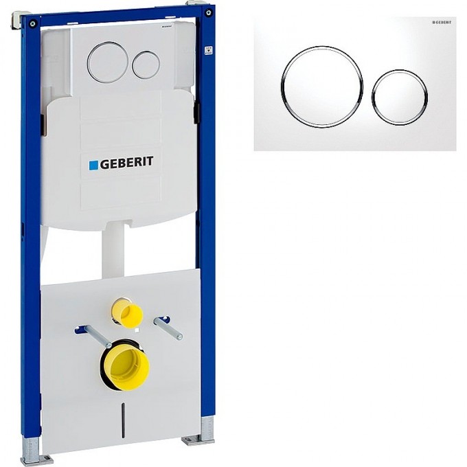 Система инсталляции GEBERIT DUOFIX с панелью смыва SIGMA 12 для унитаза 111.301.KJ.5 Система инсталляции GEBERIT DUOFIX с панелью смыва SIGMA 12 для унитаза 111.301.KJ.5
