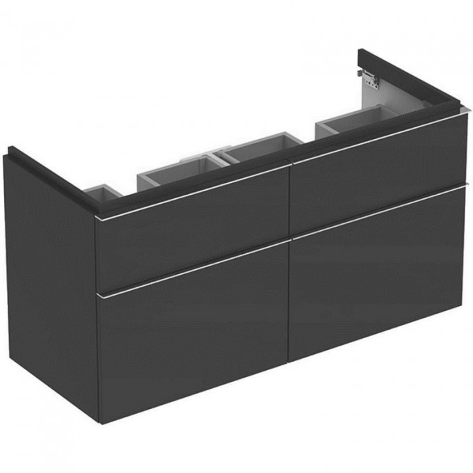 Тумба для комплекта GEBERIT KERAMAG ICON 119см темно-серый матовый 841521000 Тумба для комплекта GEBERIT KERAMAG ICON 119см темно-серый матовый 841521000