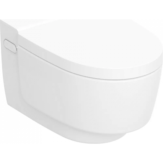 Унитаз-биде подвесной GEBERIT AQUACLEAN MERA COMFORT белый глянец 146.210.11.1 Унитаз-биде подвесной GEBERIT AQUACLEAN MERA COMFORT белый глянец 146.210.11.1